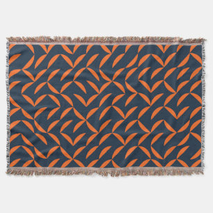 Orangefarbene, coole, moderne, trendige, gewölbte decke