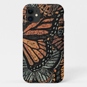 Orangefarbene Fantasie abstrakte Kunst Case-Mate iPhone Hülle