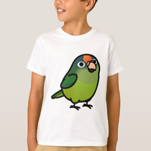 Orangefarbene Farbe T-Shirt
