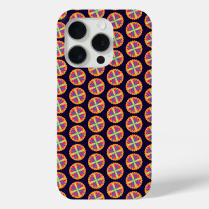 Orangefarbene Formen Case-Mate iPhone Hülle
