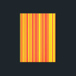 Orangefarbene, gelbe Streifen Leinwanddruck<br><div class="desc">Orangefarbene,  gelbe Streifen Canvas Print</div>