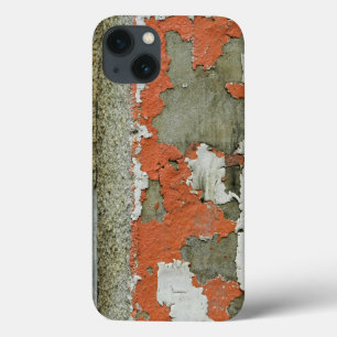 Orangefarbene Kronenfarbe auf der Betonwand Case-Mate iPhone Hülle