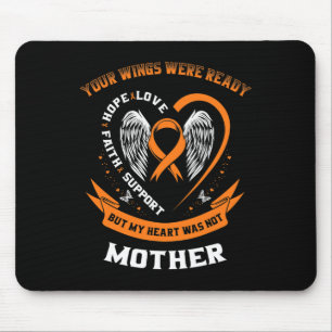 Orangefarbene Leukämie Bewusstseinsbildung Mama Ih Mousepad