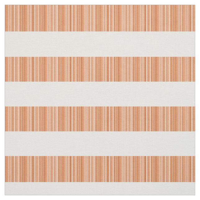 Orangefarbene, moderne Streifen Stoff (Muster)