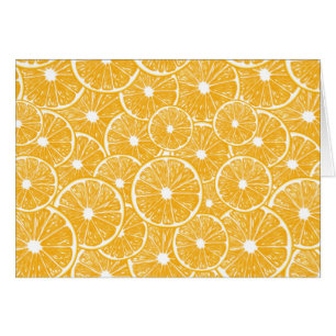 Orangefarbene Schnittmuster