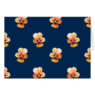 orangefarbene Stiefmütterchen