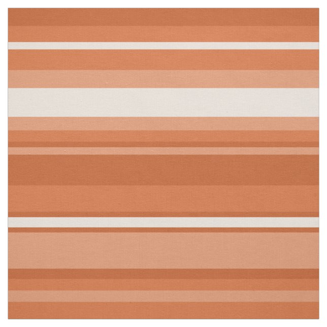 Orangefarbene Streifen Stoff (Muster)