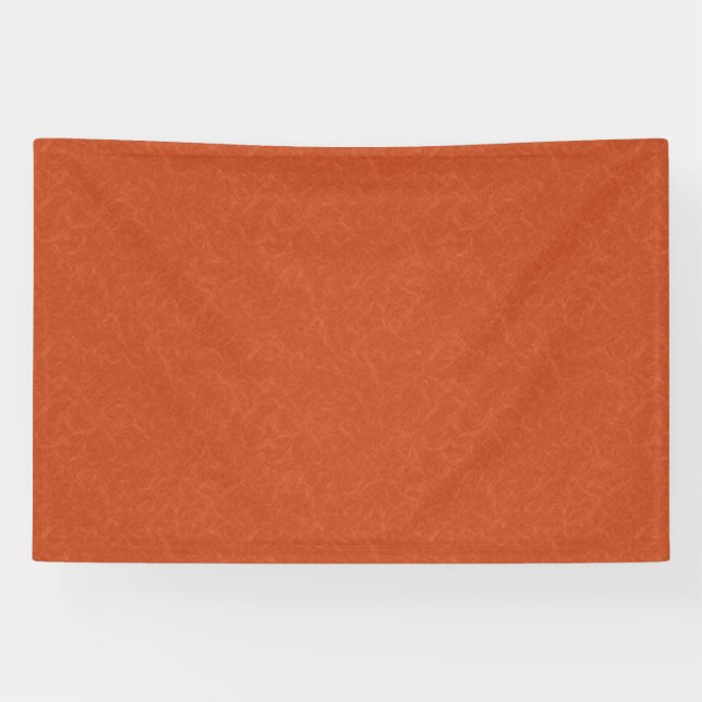 Orangefarbene texturierte Oberfläche mit wirbelnde Banner (Horizontal)