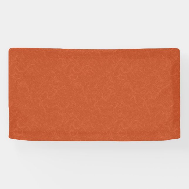 Orangefarbene texturierte Oberfläche mit wirbelnde Banner (Horizontal)