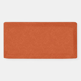 Orangefarbene texturierte Oberfläche mit wirbelnde Banner