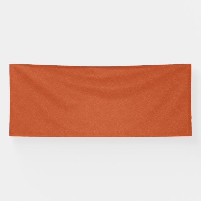 Orangefarbene texturierte Oberfläche mit wirbelnde Banner (Horizontal)