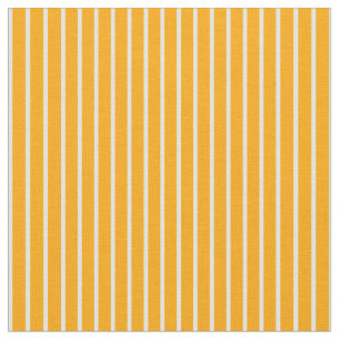 Orangefarbene und hellgelbe Streifen/Linienmuster Stoff