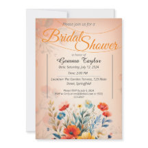 Orangefarbene und pastellfarbene Farben mit bemalt