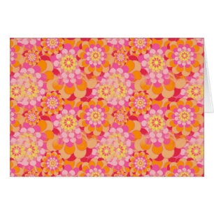 Orangefarbene und rosa Blume