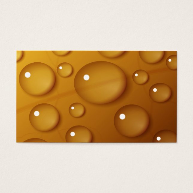 Orangefarbene Wassertropfengewebe (Vorderseite)