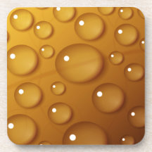 Orangefarbene Wassertropfengewebe