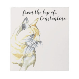 Orangefarbene weiße Tablette aus der Runde Notizblock