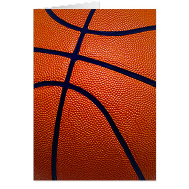 Orangefarbener Basketball (Vorne)