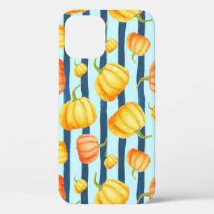 Orangefarbener Kürbis: Aquarelltöne. Case-Mate iPhone Hülle