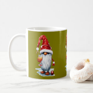 Orangefarbener Mischgetränk-Skaal für die schneebe Kaffeetasse
