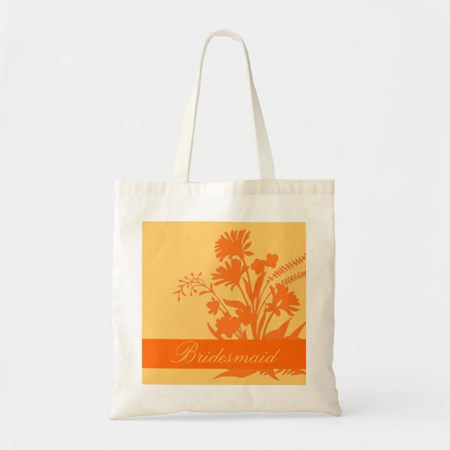 Orangefarbener Souvenirbeutel Tragetasche (Vorne)