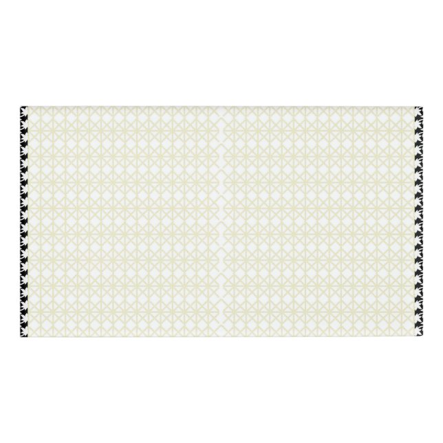 orangefarbener und gelber Hintergrund mit kleinen  Namenschild (Vorderseite)