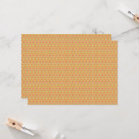 orangefarbener und gelber Hintergrund mit Muster
