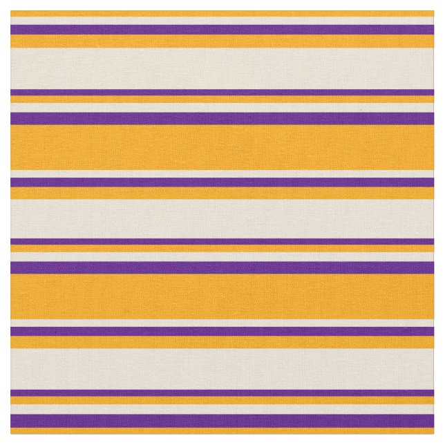 Orangefarbenes, Bisque- und Indigo-farbenes Muster Stoff (Nahaufnahme)