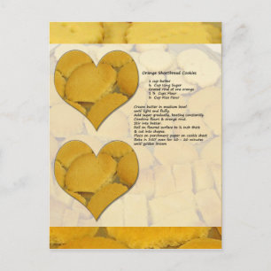 Orangefarbenes Brot Rezept Postkarte