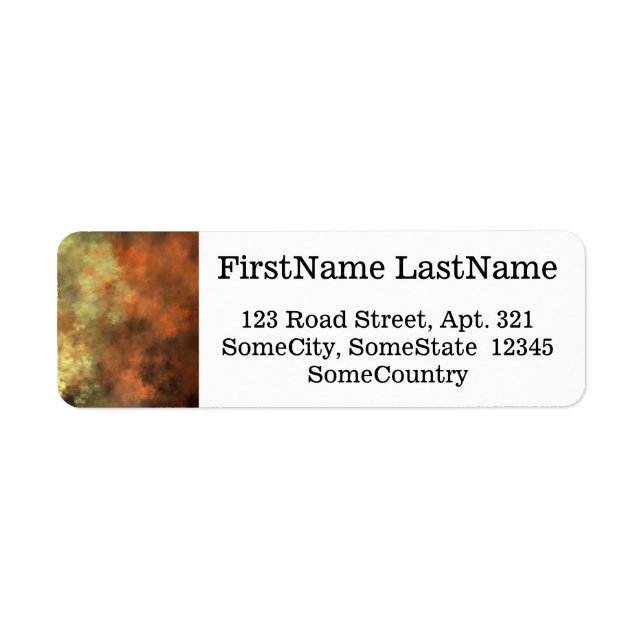 Orangefarbenes, gelbes und graues nestähnliches Mu (Vorne)