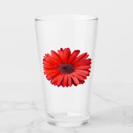 Orangefarbenes Glas