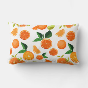 Orangefarbenes Lunbarkissen Lendenkissen