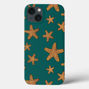 Orangefarbenes Muster Case-Mate iPhone Hülle