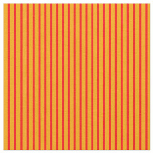 Orangefarbenes und rotes Muster der Streifen Stoff