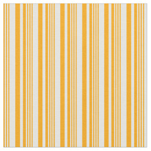 Orangefarbenes und weiß gefärbtes Linse-/Streifenm Stoff