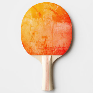 Orangefärbt Tischtennis Schläger