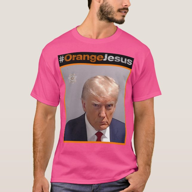 Orangejesus (Hi-Res) T-Shirt (Vorderseite)
