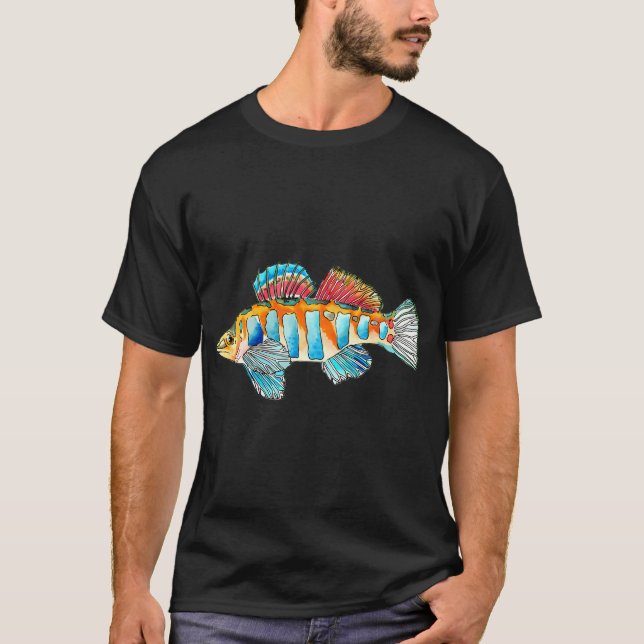 Orangekehl-Darter T-Shirt (Vorderseite)