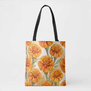 Orangemuster aus Ringelblumen