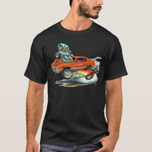 Orangen-Auto 1970-72 Olds Macheten-442 T-Shirt