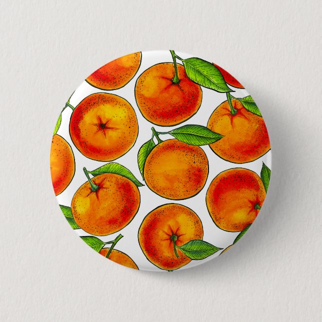 Orangen Button (Vorderseite)