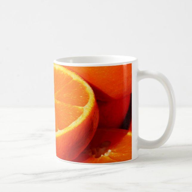 Orangen-Fotografie Tasse (Rechts)