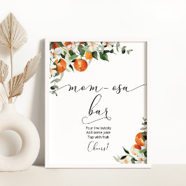 Orangen-Mama-osa-Bar Poster