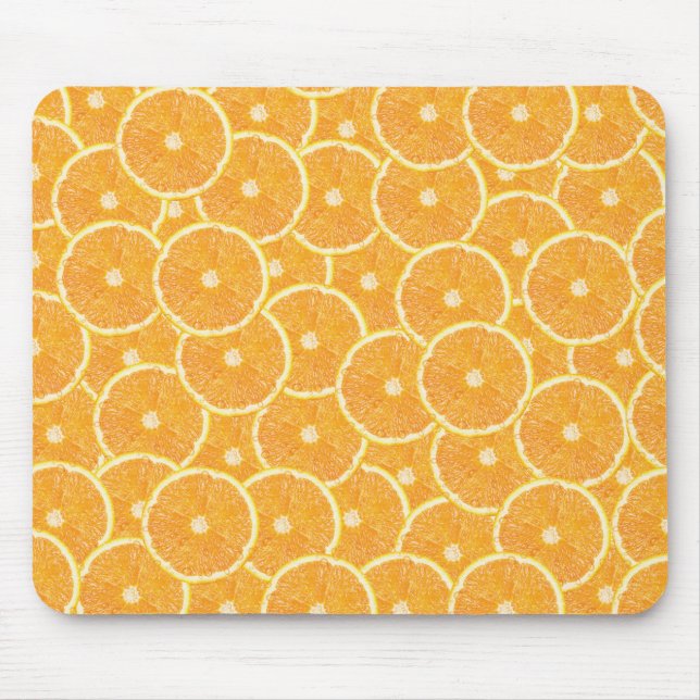 Orangen Mousepad (Vorne)