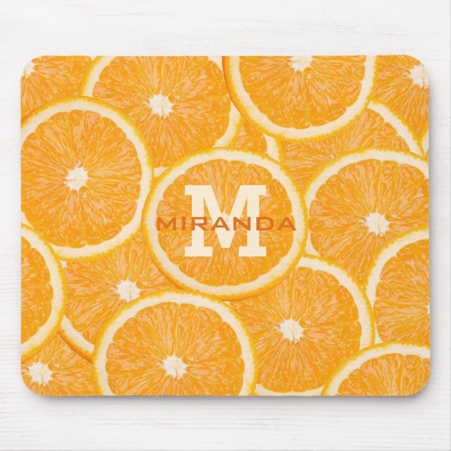 Orangen-Mousepad Mousepad (Vorne)