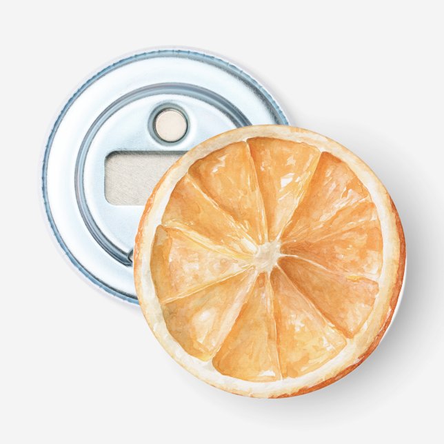Orangen Obst Flaschenöffner (Vorderseite)