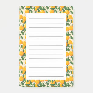 Orangen Post-it Klebezettel