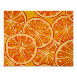 Orangen Poster