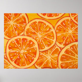 Orangen Poster