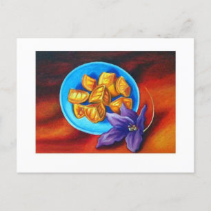 Orangen Postkarte
